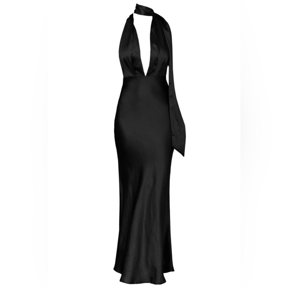 Elegant Black Evening Gown